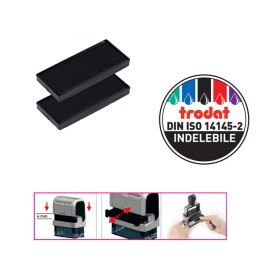 Tampone 6/4931 nero Trodat blister 2 pezzi | Ecotempo