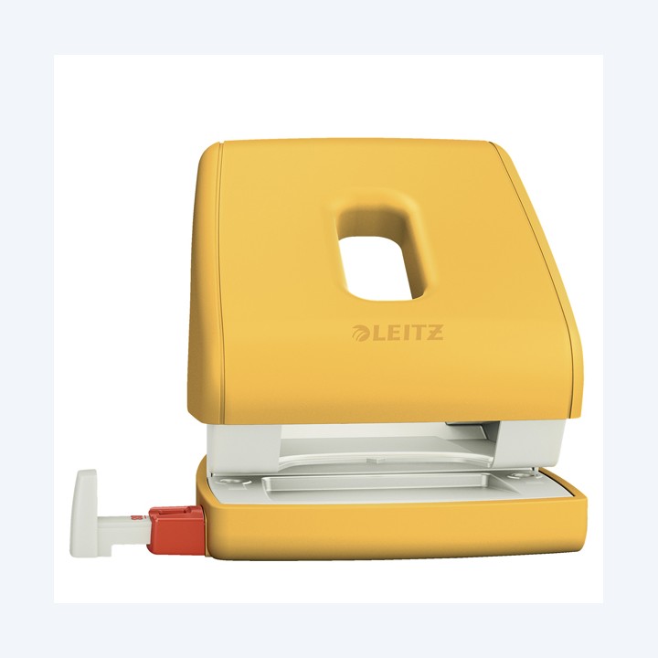 Perforatore Cosy a 2 fori giallo Leitz | Ecotempo