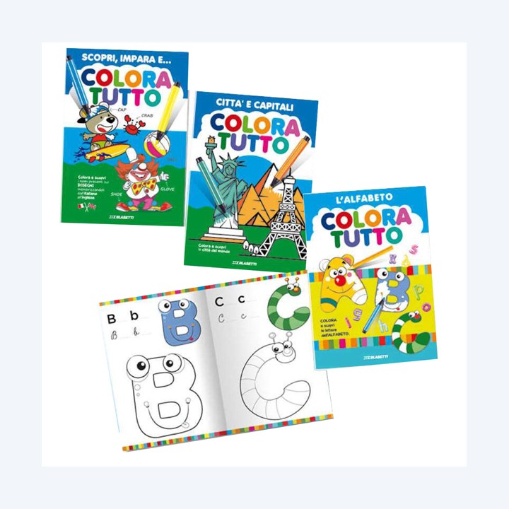 Album da colorare 24 facciate per bimbo — 95296 | Ecotempo