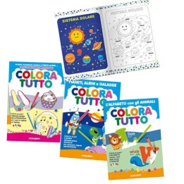 Album da colorare spazio 24 facciate — 95297 | Ecotempo