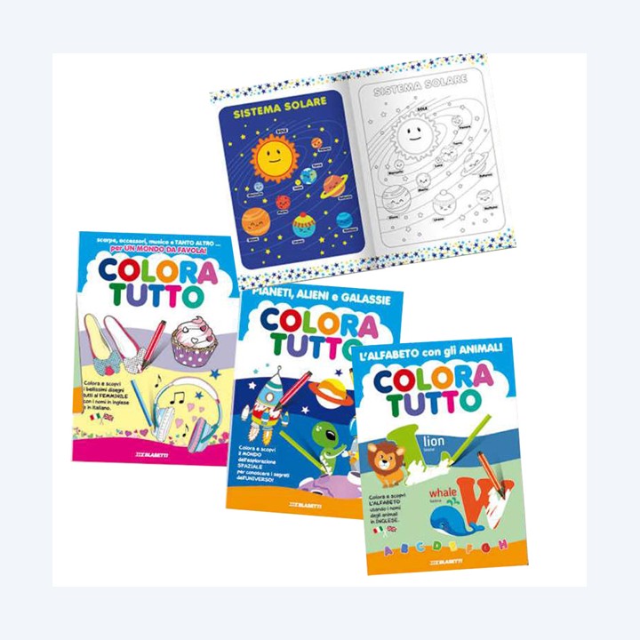 Album da colorare spazio 24 facciate — 95297 | Ecotempo