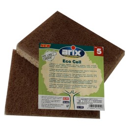 Spugna Eco Cell abrasiva Arix conf. 5 pezzi | Ecotempo