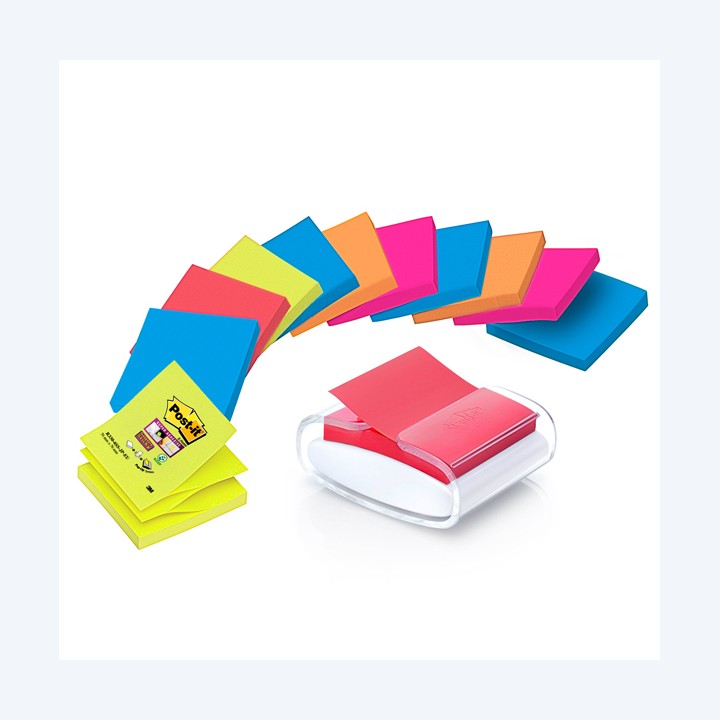 Dispenser Pro Post-it Super Sticky Z — 95335 | Ecotempo