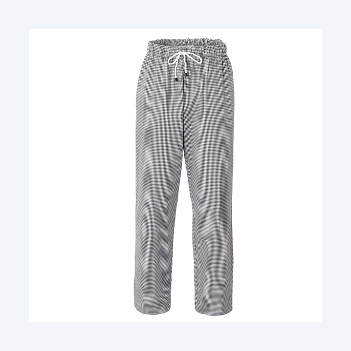 Pantalone cuoco Plutone unisex taglia M — 95442 | Ecotempo