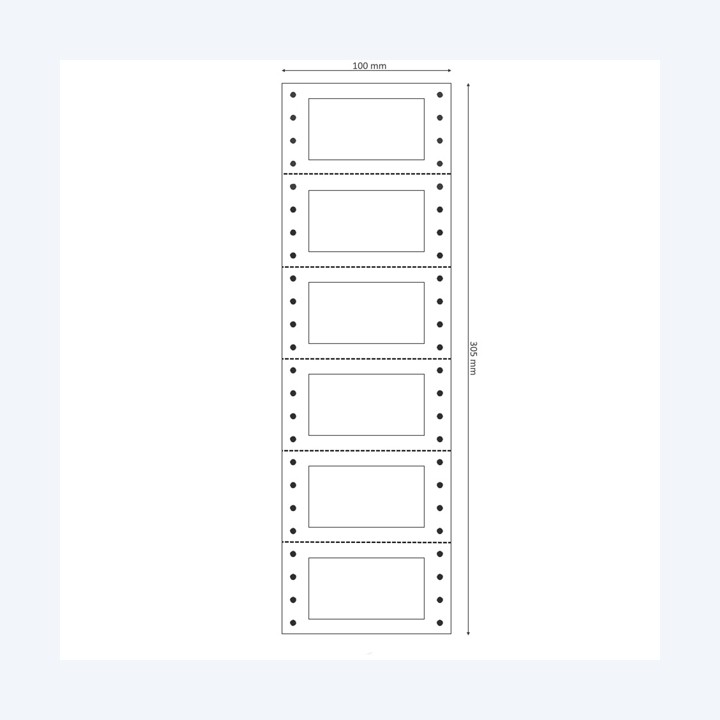 MARKIN Etichette adesive a modulo — 95624 | Ecotempo
