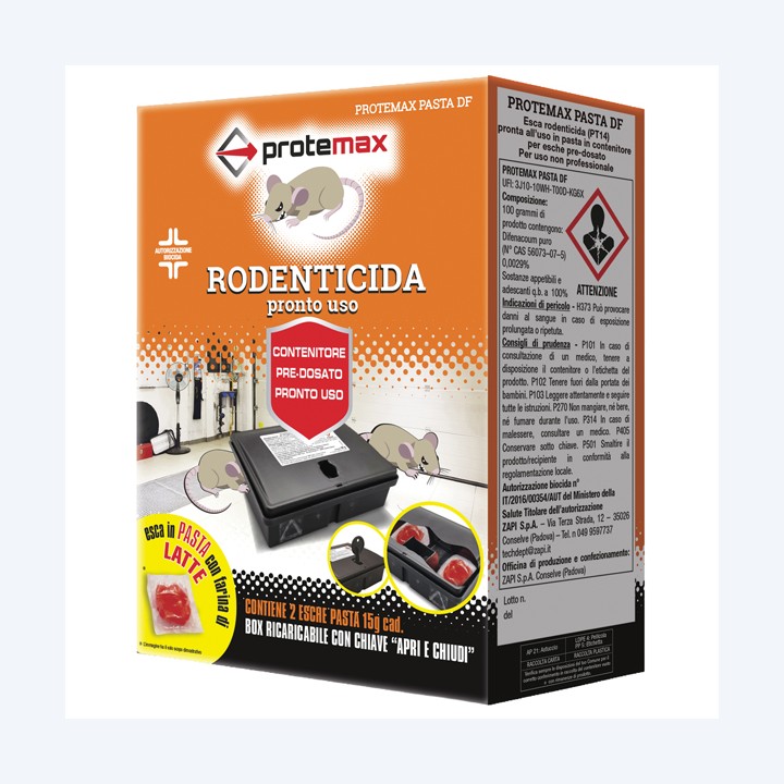 Box Topo kill esca rodenticida Protemax | Ecotempo