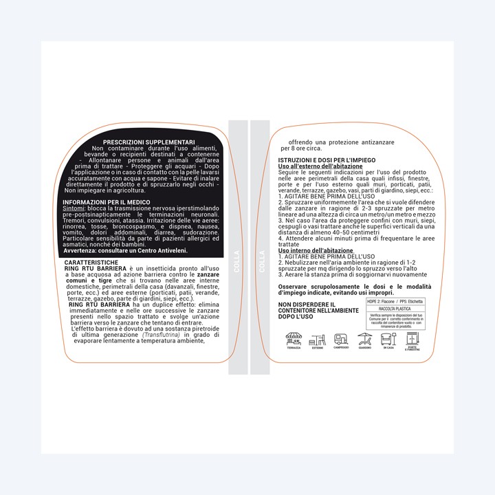 Spray ambiente insetticida antizanzare 500 ml Protemax | Ecotempo