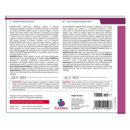 Disinfettante multiuso senza risciacquo 1 L Tekna | Ecotempo