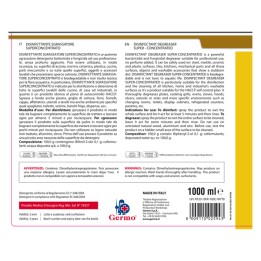 Disinfettante sgrassatore superconcentrato 1 lt Tekna | Ecotempo