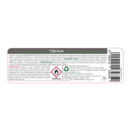 Salviette disinfettanti per superfici 50 pezzi Tekna | Ecotempo