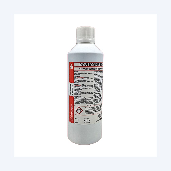 Disinfettante a base di povi iodine 100 500 ml PVS | Ecotempo