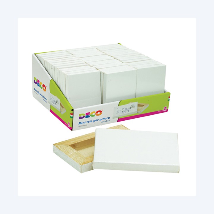 Mini tela 6,3 x 9 cm Deco conf. 45 pezzi | Ecotempo