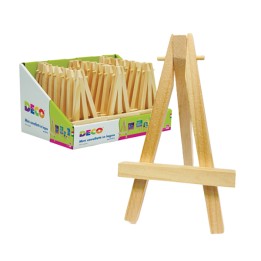 Mini cavalletto 7 x 12 cm legno Deco conf. 24 pezzi | Ecotempo