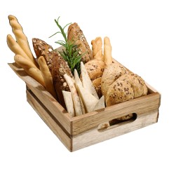 Cassetta per alimenti 20 x 20 x 7 cm — 96608 | Ecotempo