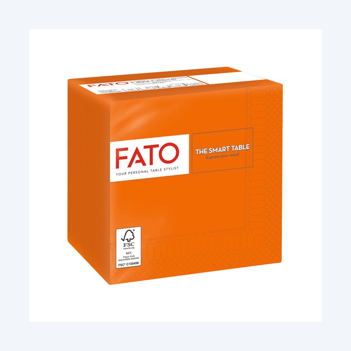 Tovagliolo carta 24 x 24 cm 2 veli — 96615 | Ecotempo