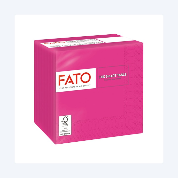Tovagliolo carta 24 x 24 cm 2 veli — 96616 | Ecotempo
