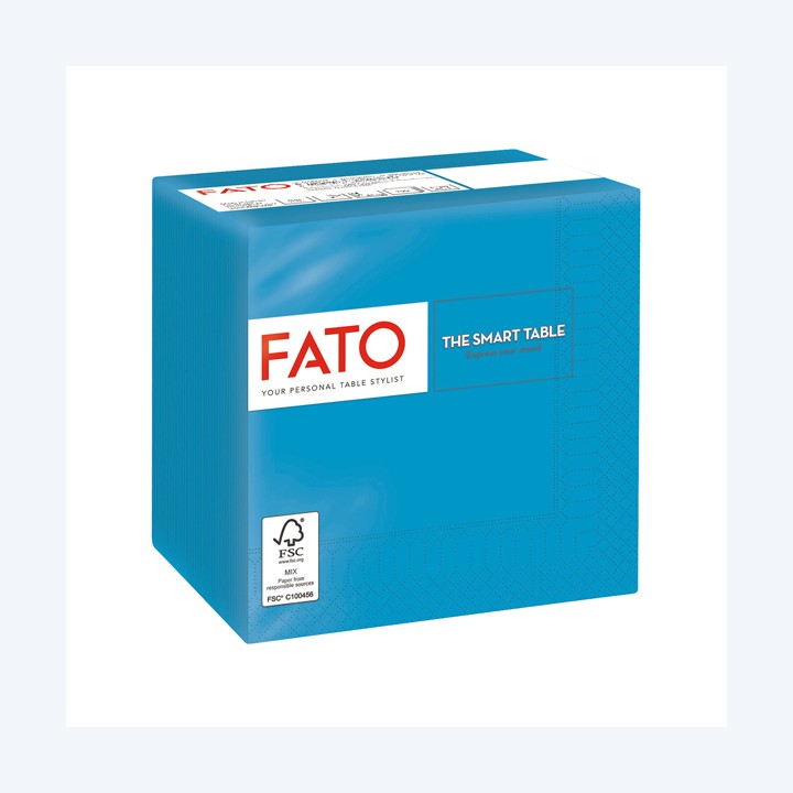 Tovagliolo carta 24 x 24 cm 2 veli — 96618 | Ecotempo