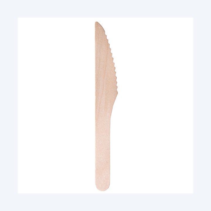 Coltello monouso in legno 16 cm Signor — 96702 | Ecotempo