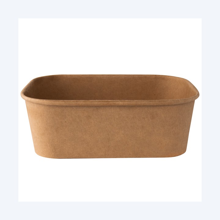 Bowl monouso rettangolare 750 ml — 96727 | Ecotempo