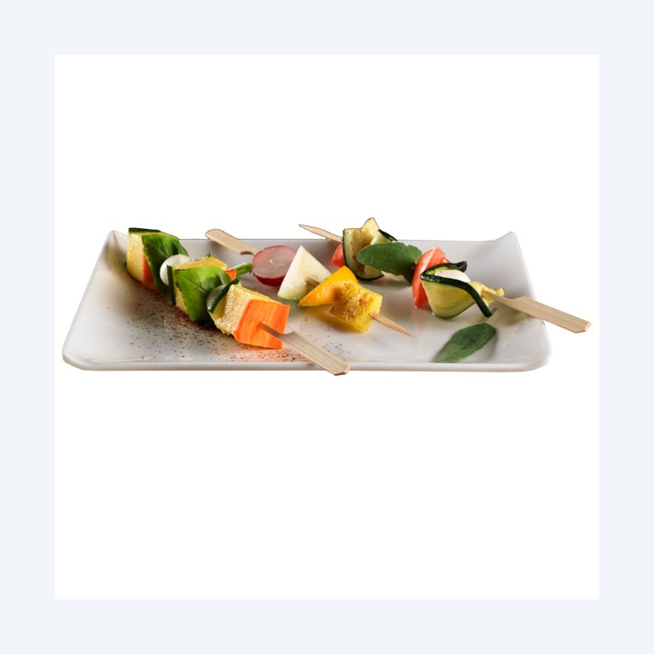 Piatto rettangolare 23 x 14 x 2,6 cm — 96741 | Ecotempo