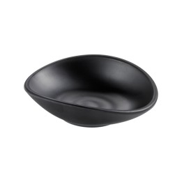 Coppetta in melamina 13 x 11 x 3,5 cm nero Leone | Ecotempo