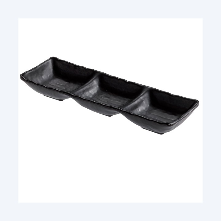 Vassoietto a tre scomparti 27 x 9 x 3,5 — 96757 | Ecotempo