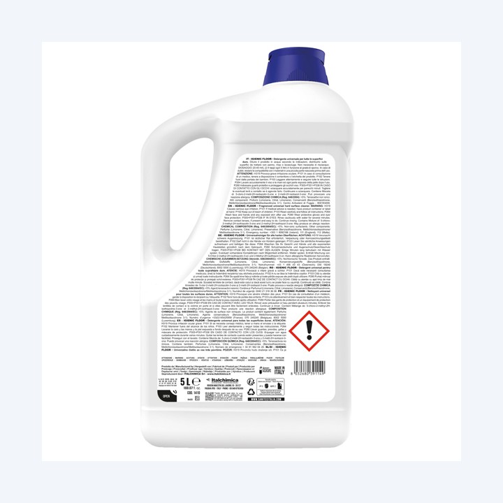 Detergente pavimento Igienic Floor 5 L — 96807 | Ecotempo