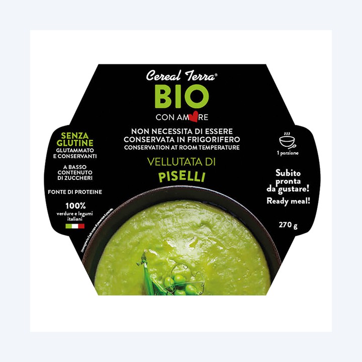 Vellulata di piselli 300 gr Cereal Terra | Ecotempo