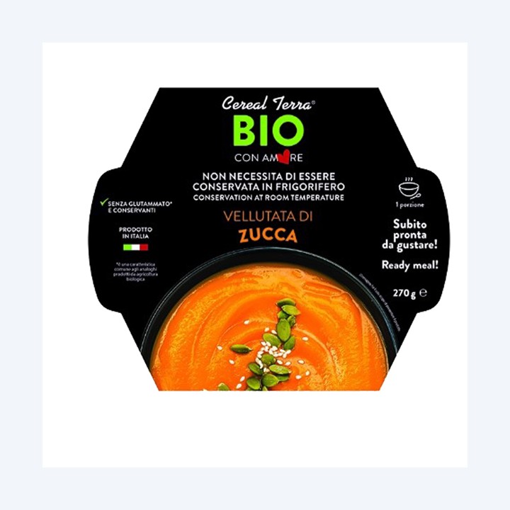 Vellulata di zucca 300 gr Cereal Terra | Ecotempo