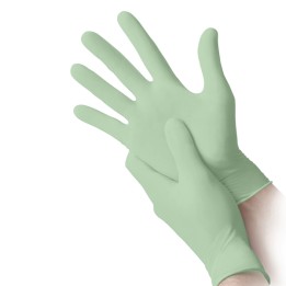 Guanti in nitrile bio tg M verde — 96880 | Ecotempo