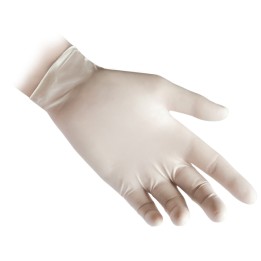 Guanti in lattice R40 c/polvere tg M — 96920 | Ecotempo