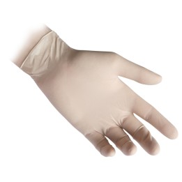 Guanti in lattice R46 s/polvere tg L — 96926 | Ecotempo
