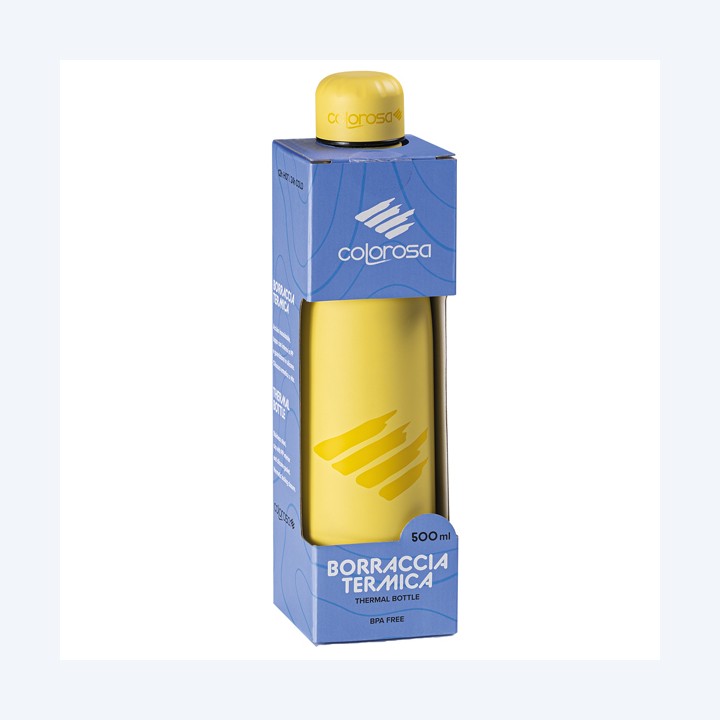 Borraccia termica Pastel 500 ml acciaio — 96969 | Ecotempo