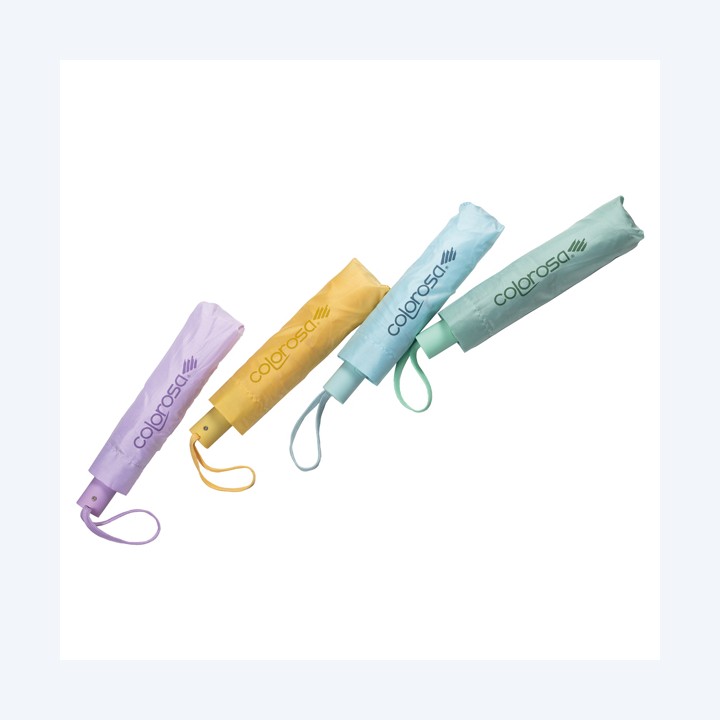 Mini ombrello Pastel automatico colori — 96970 | Ecotempo