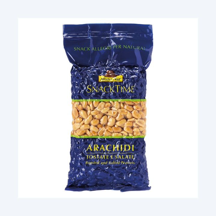 Arachidi tostate e salate 500 gr Mister Nut | Ecotempo