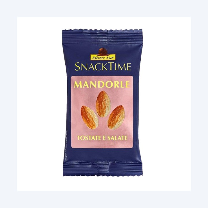 Mandorle Snack time 25 gr Mister Nut | Ecotempo