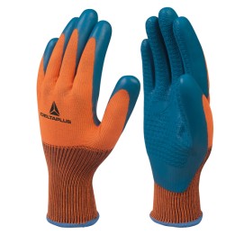 Guanti da lavoro VE733 taglia 09 arancio/blu Deltaplus | Ecotempo