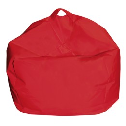 Pouf Comodone 62 x 65 cm rosso King Collection | Ecotempo