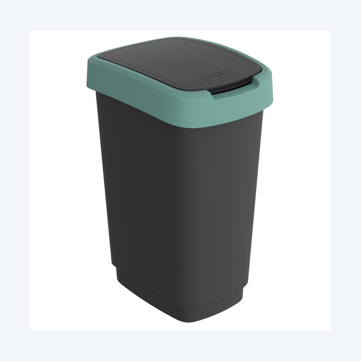 Pattumiera con coperchio basculante 50 — 97446 | Ecotempo