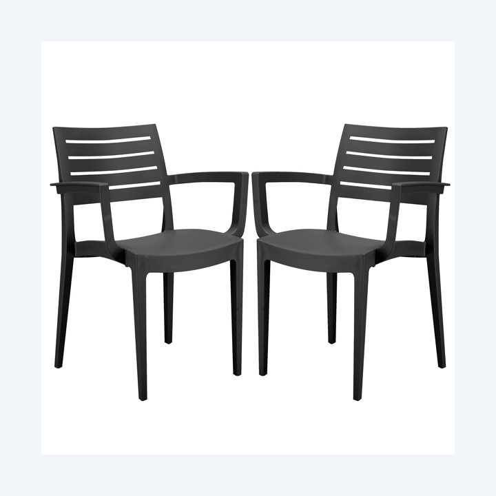 Sedia Firenze con braccioli 59 x 51 x — 97493 | Ecotempo