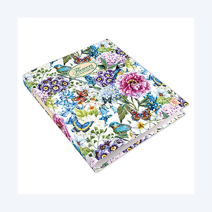 Raccoglitore Nature Flowers A5 4 anelli — 97633 | Ecotempo