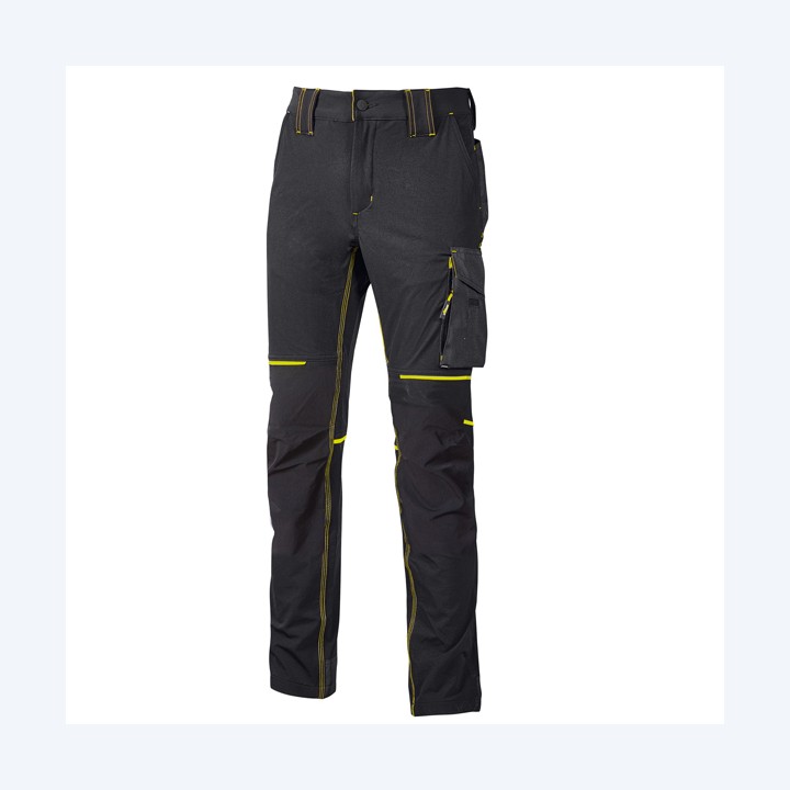 Pantalone da donna World taglia L grigio/giallo U-Power | Ecotempo