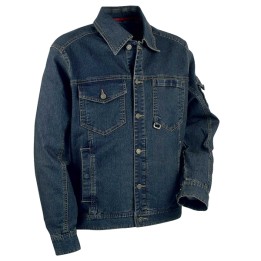 Giacca di jeans Basel taglia 56 blu navy Cofra | Ecotempo