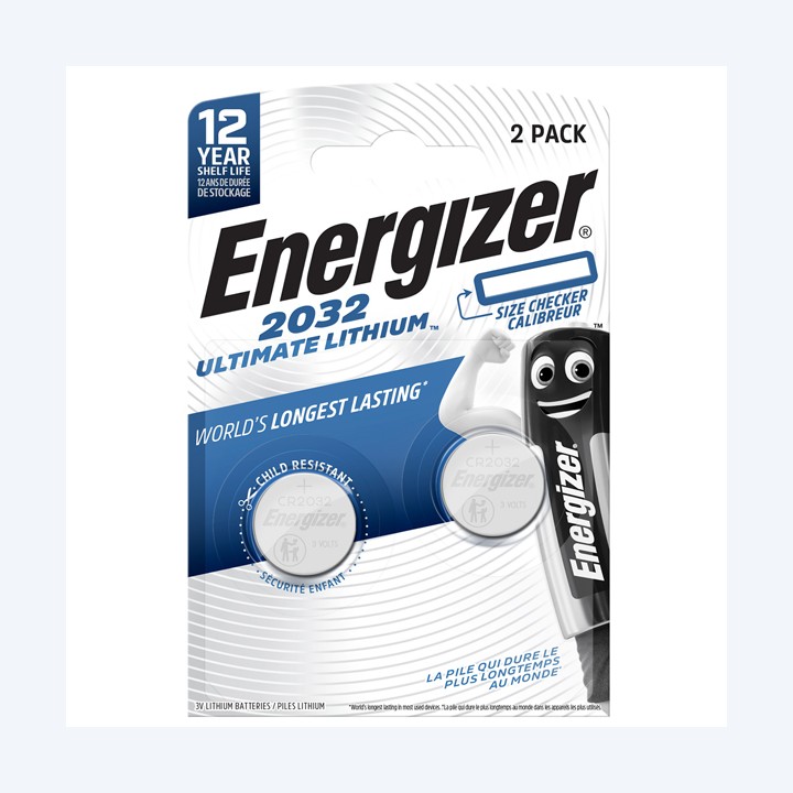 Micropila CR2032 3V a pastiglia — 98134 | Ecotempo
