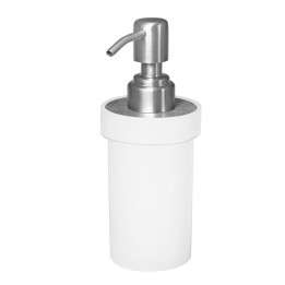 Dispenser sapone da banco PVC bianco Laminart | Ecotempo