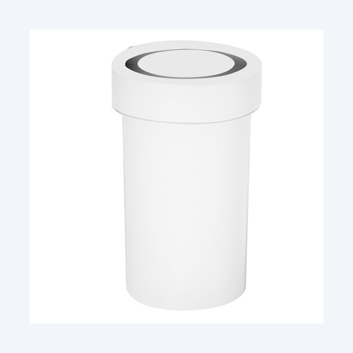 Porta spazzolino PVC bianco Laminart | Ecotempo