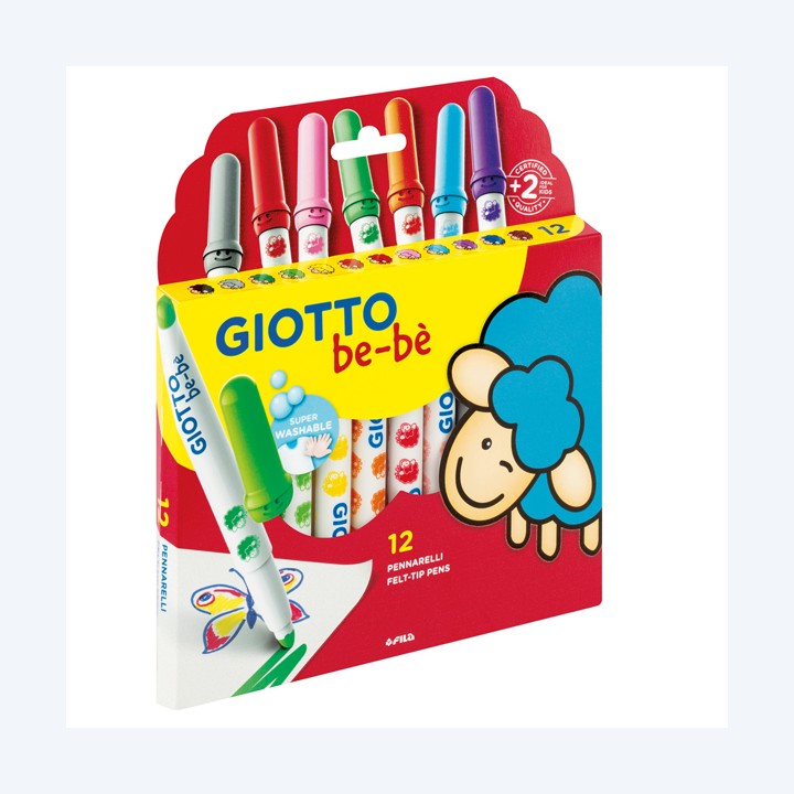 GIOTTO BEBE Pennarelli Bebè colori — 98430 | Ecotempo