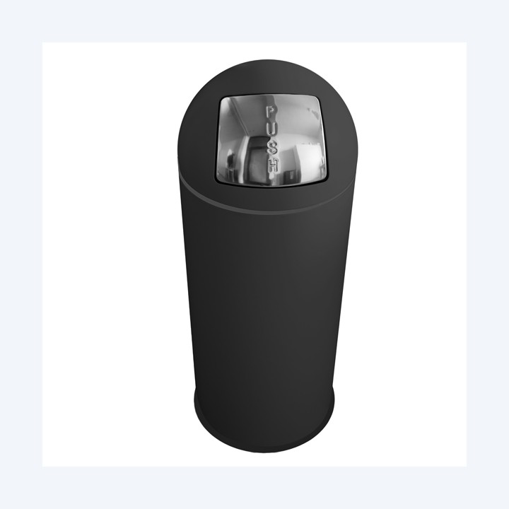 Gettacarte Push diametro 35 cm H 92 cm nero Stilcasa | Ecotempo