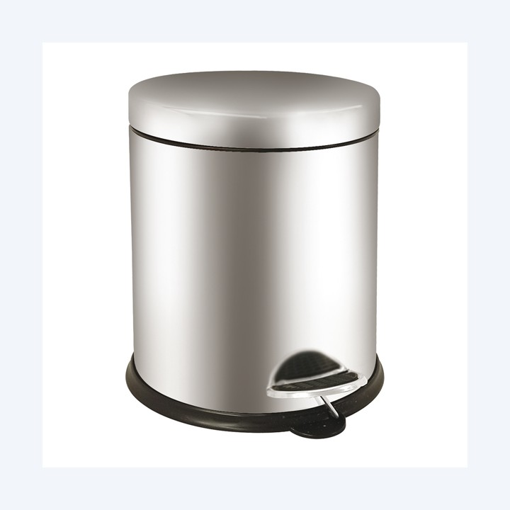 Pattumiera a pedale Bin Basic 5 L acciaio inox Medial | Ecotempo