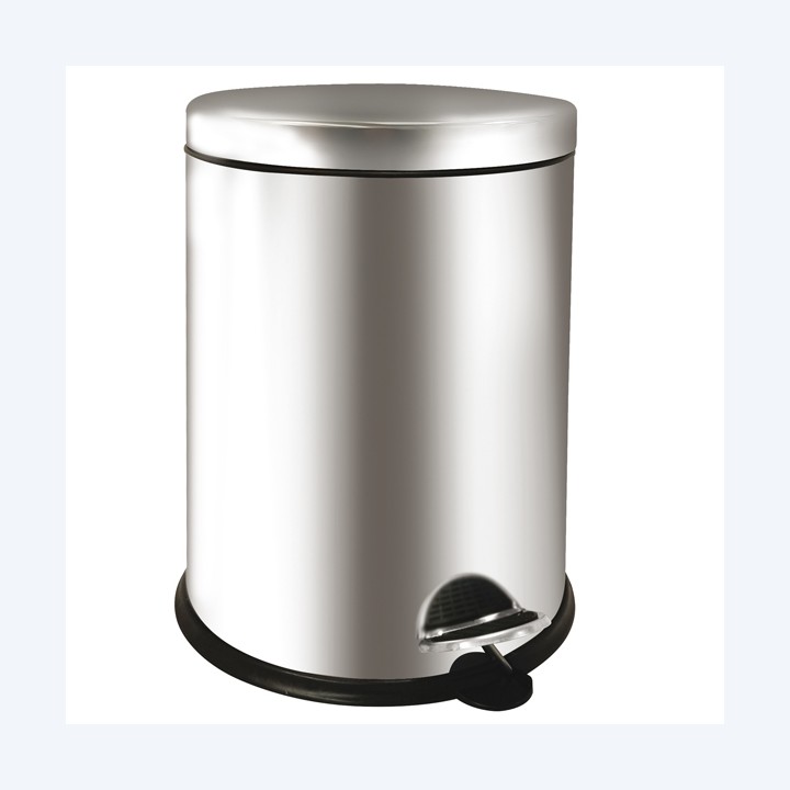 Pattumiera a pedale Bin Basic 12 L acciaio inox Medial | Ecotempo